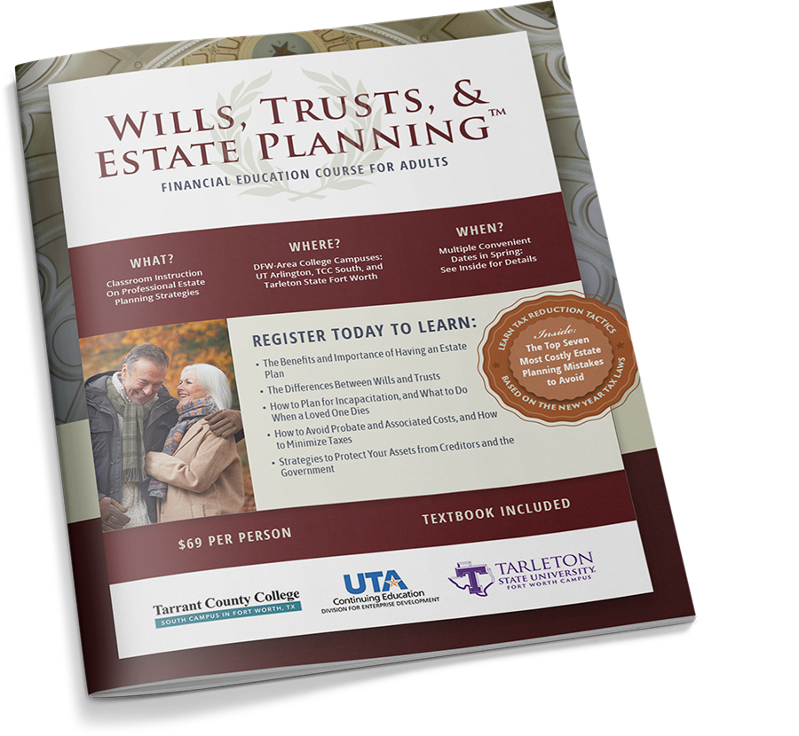 Wills, Trusts, & Estate Planning™ Financial Course for Adults